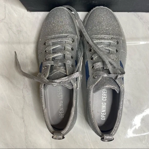 Opening Ceremony Silver Glitter La Cienega Sneakers